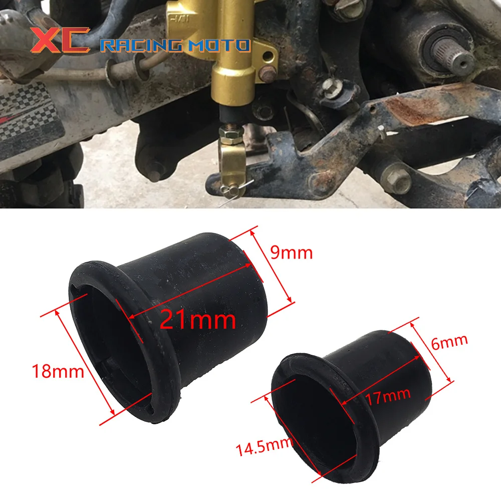 

5 Pcs 15mm 18mm Brake Upper Pump Piston Dust Cover Rubber Disc Brake Pump Cover Waterproof For Motorcycle Scooter ATV Dirt Bike