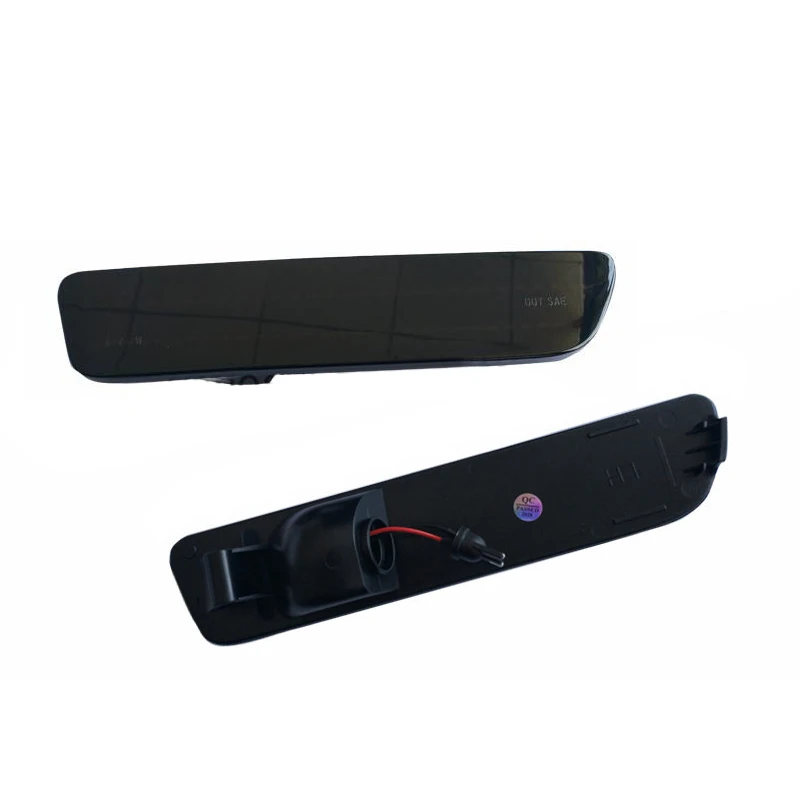 NEW-LED Smoked Rear Bumper Reflector Side Markers Turn Signal LED Light For 2005-09 Ford Mustang Car Styling