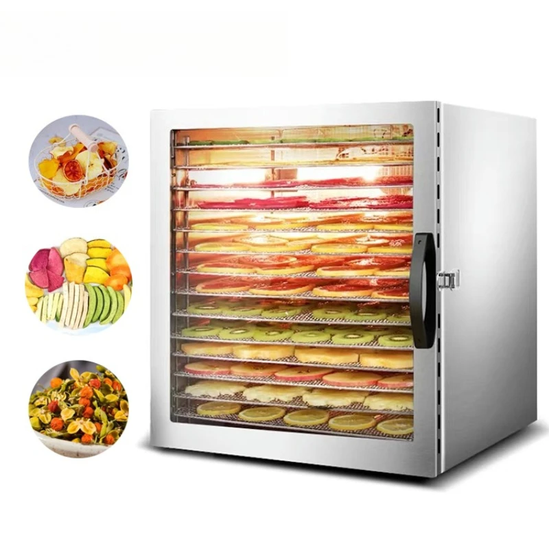 

Cross-border Drying Machine Temperature Controlled Food Dryer Commercial Food Dehydrator