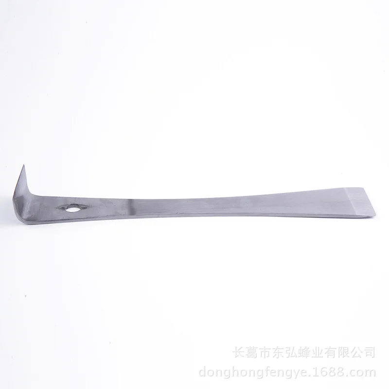 

2PCS scraper stainless steel figure 7 scraper outlet type flat head 3 with upturned spleen nail knife beekeeping tools