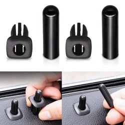 4Pcs Car Rear Door Lock Pin Knob Cap for BMW 5 Series F10 F18 E39 X5 E53 520 525 523 528 530 X3 X4 F25 ABS Interior Accessories