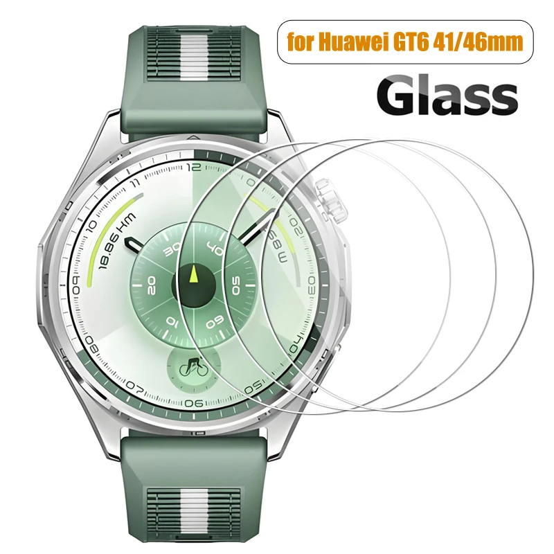 الزجاج المقسى لساعة هواوي GT 6 5 46 مللي متر 41 مللي متر واقي للشاشة فيلم المضادة للخدش لهواوي GT6 GT5 46 مللي متر الساعات اكسسوارات