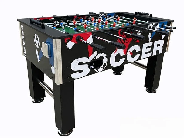 

Professional 55" Soccer Table , Foosball Tables with Wood Finish Wholesale for Game Room, Family Use