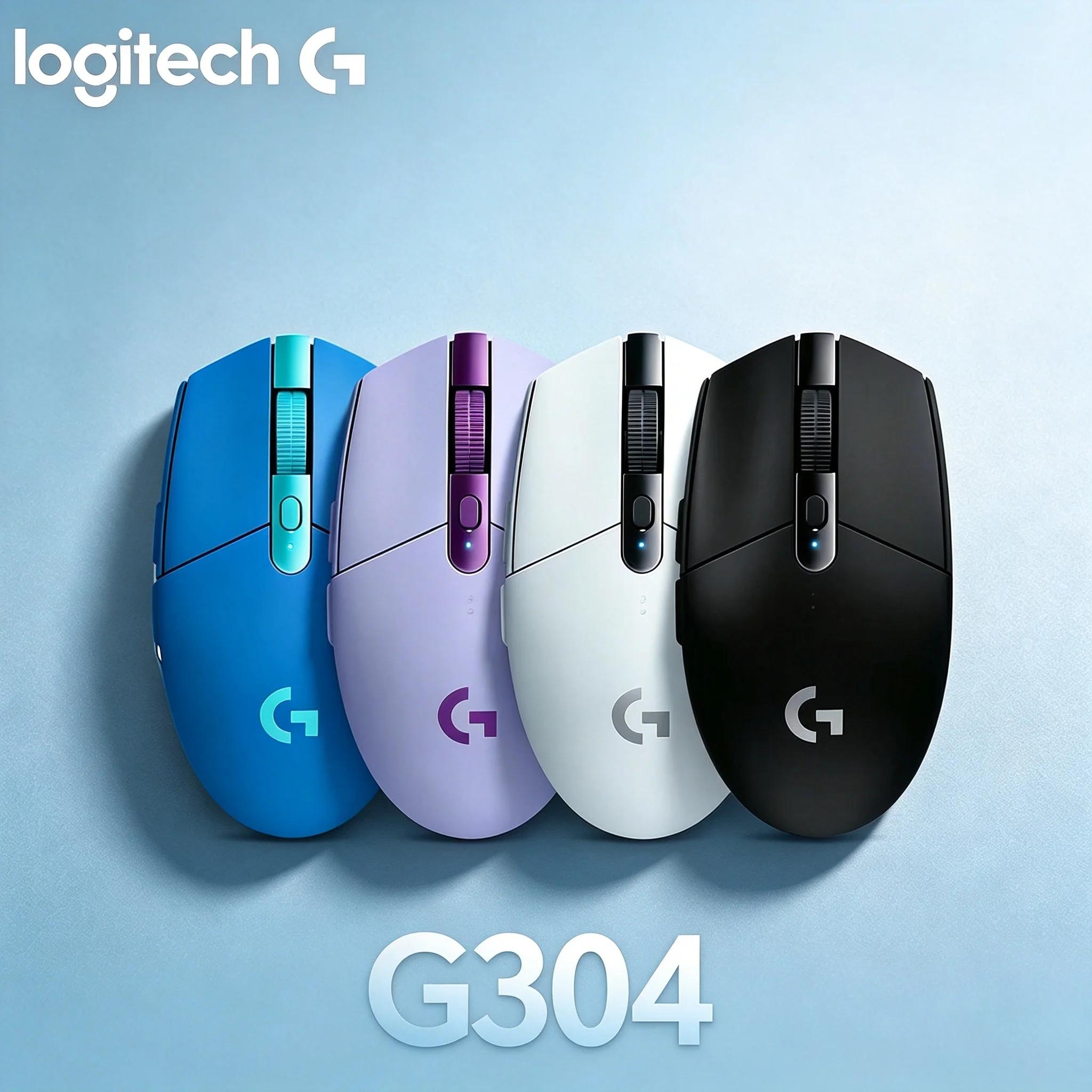 Logitech G304 E‑sports Wireless Mouse Lightweight Design For PC Gamer & Office Worker