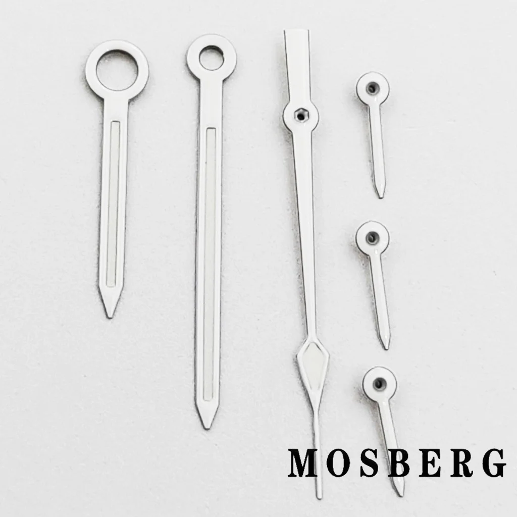 VK63 Стрелки для часов Кварцевые зеленые светящиеся 6 стрелок подходят для VK63 Автоматический механизм Черно-белые аксессуары для игл для часов