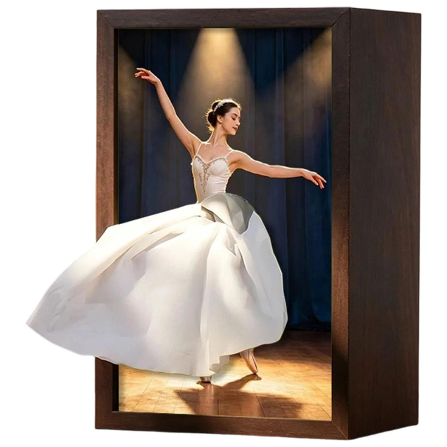 Elegant Ballet Girl Tissue Box Napkin Holder Desk Ballerina Flying Skirt Tissue Box For Bedside Table Kitchen Home Decoration