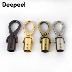 2/4/10Pcs Deepeel Bag Metal Buckles Tassel Cords Stopper Clasp Handbag Strap Belt Hanging Hook Buckle DIY Hardware Accessories