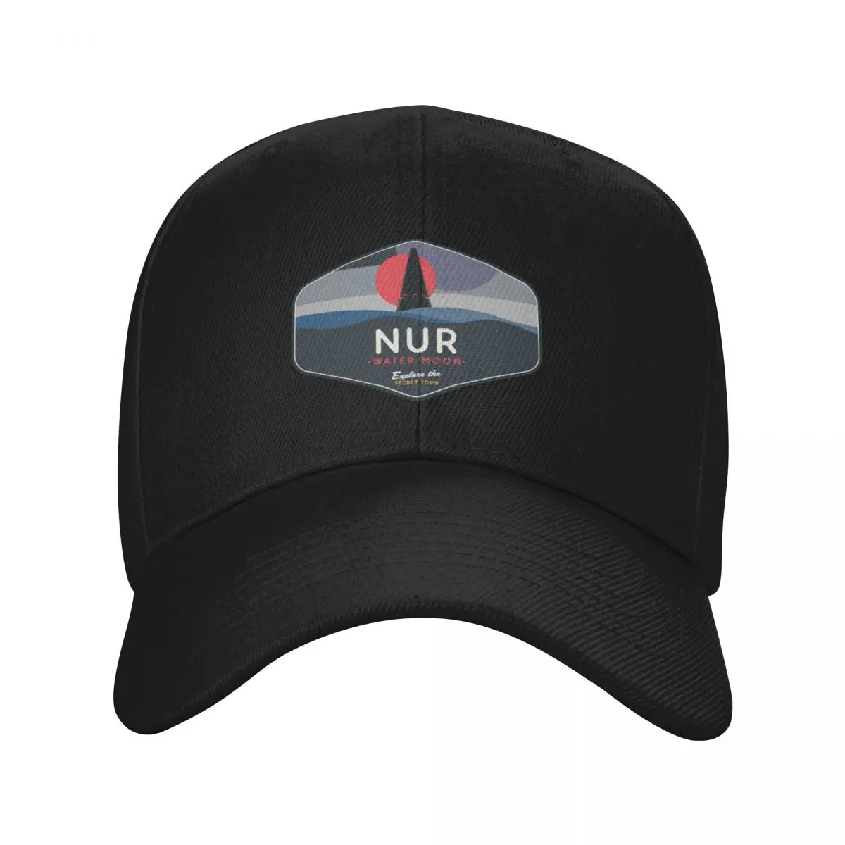 

Nur Water Moon Baseball Cap tea Hat derby hat luxury caps Mens Tennis Women's