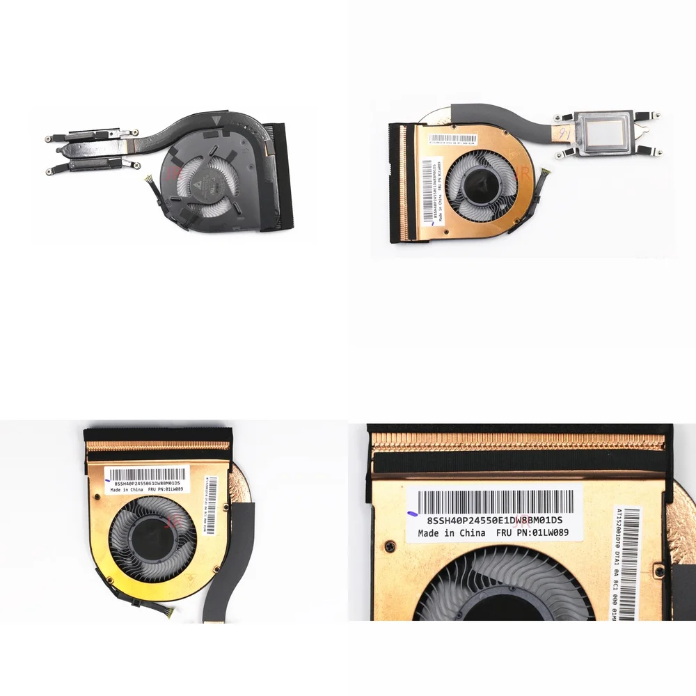 レノボ-thinkpad-e475-a475-ノートパソコン冷却ファンアセンブリ、ノートブックスピーカーおよびオーディオアクセサリー用ヒートパイプ付き