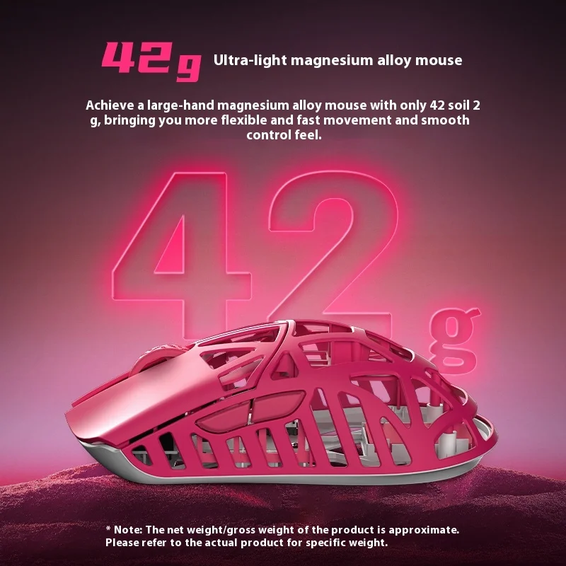 

New WLmouse Beast X Max 8K Hollow Out Magnesium Alloy Wireless MousePAW3950HS Sensor Lightweight Wireless Gaming Mouse