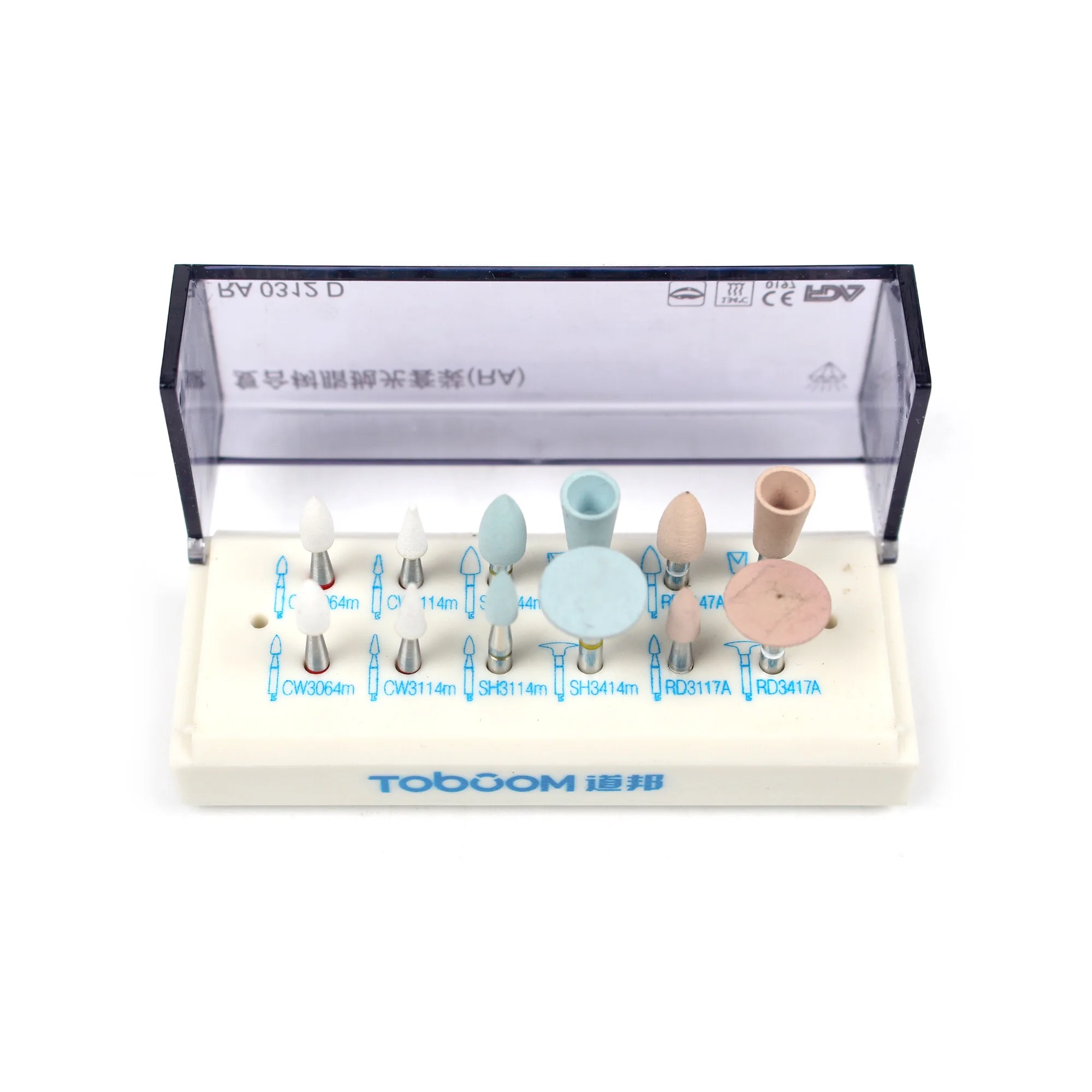 RA0312D Clinic High Gloss Polishing Kit Dental Composite Polishing Kit 12pcs/set