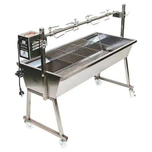 Hot Selling The Minion 1200mm Stainless Steel Large BBQ Spit Roaster