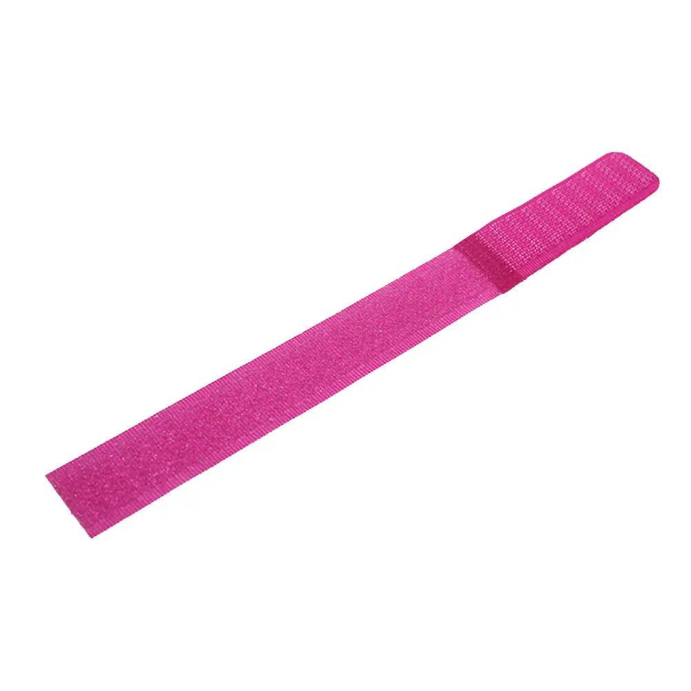 20Pcs Candy Colored Reusable Cable Straps Hook Loop Nylon Fasteners Strong Adhesive Low Profile Cord Organizer for Electronics