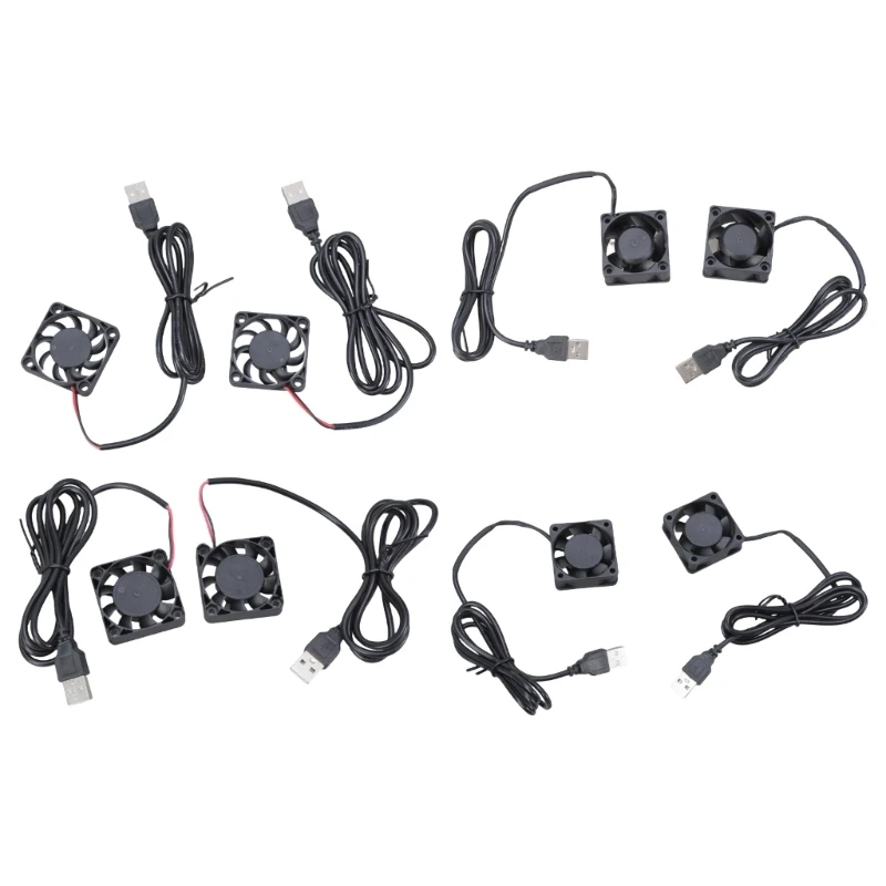 G6DD 40mm 5V USB Powereds Cooling Fan for Routers Rack Sound Video Networking Cabinet