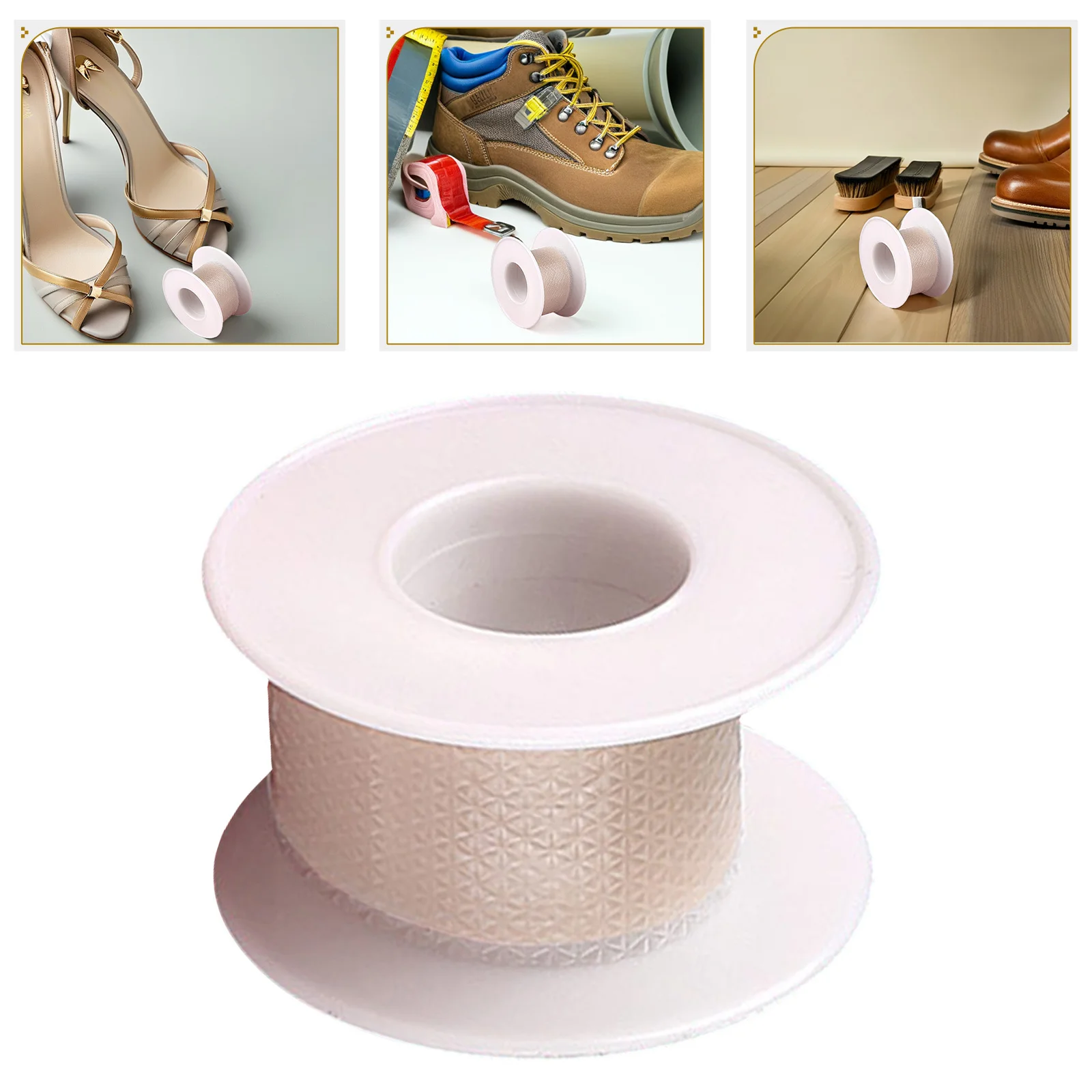 

1Pcs Rear Heel Sticker Invisible Grip Tape Wear-Resistant Foot Protector Pain Relief for Women Invisible Heel Grip