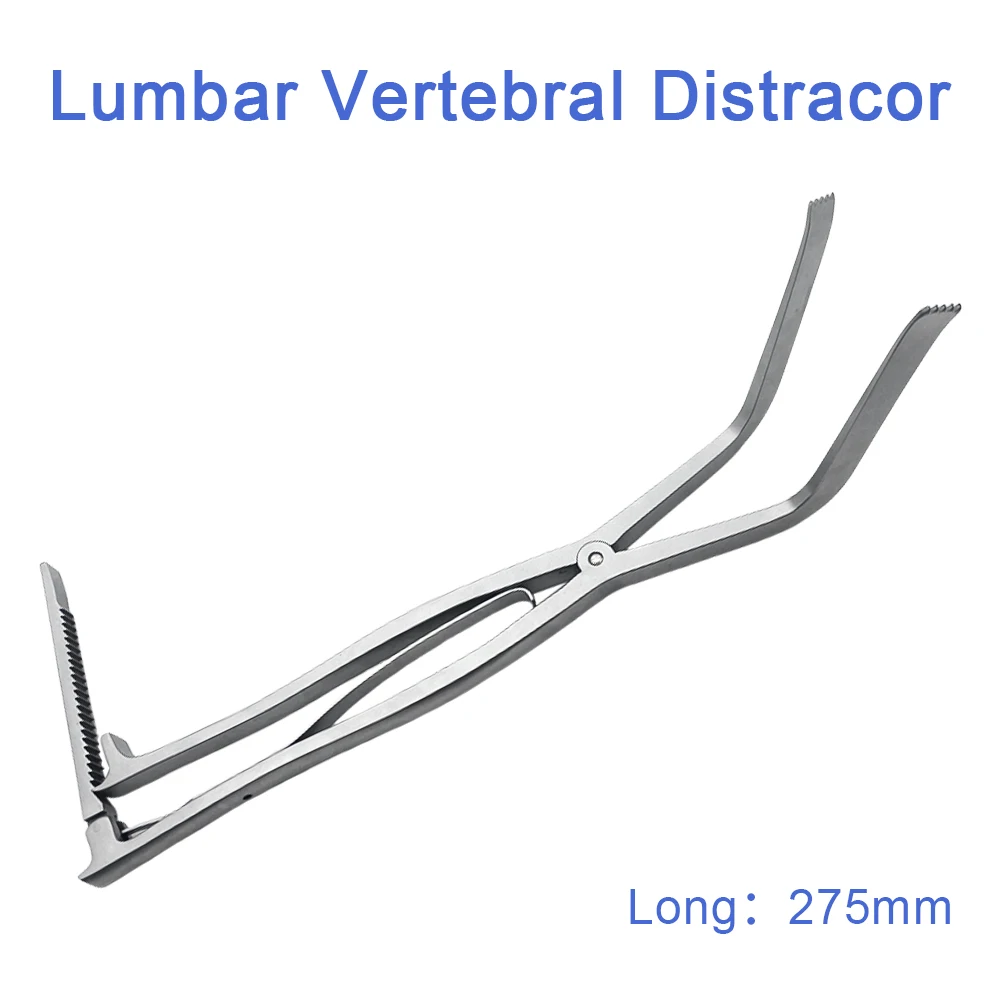 

Дистрактор поясничного отдела позвоночника из нержавеющей стали, открывалка для распредвала, широкие челюсти с зубцами, многоразовые ортопедические инструменты