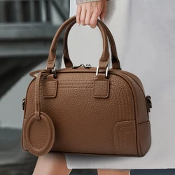 Spring new elements of popularity Boston women's bags large capacity ladies shoulder satchel bag fashionable hundred handbag