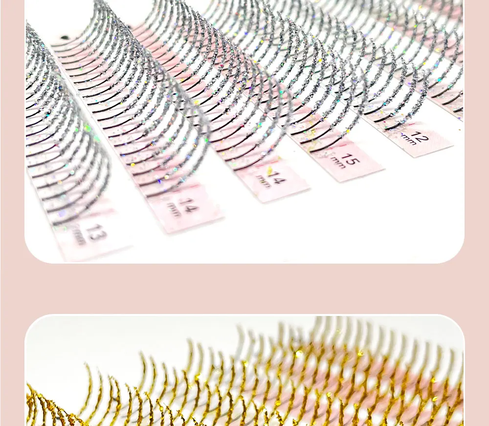 NAGARAKU glitter colors eyelash extension