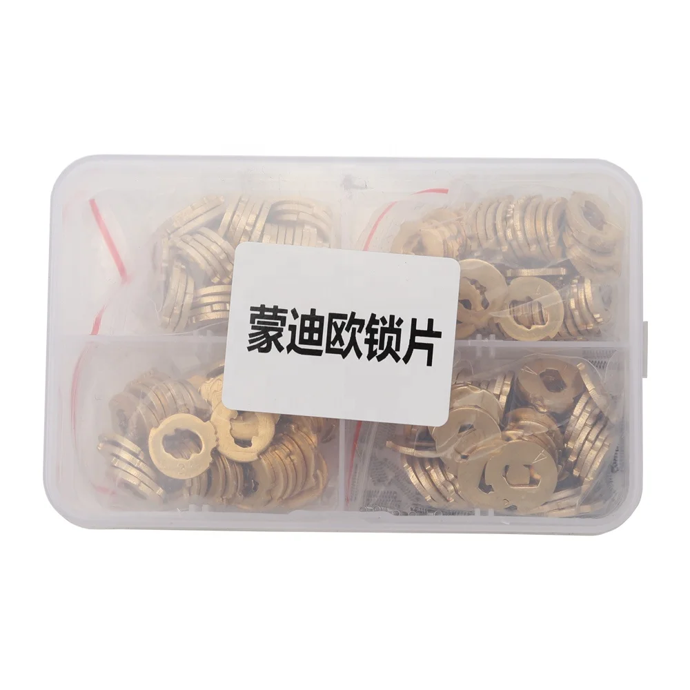 Mondeo Car Lock Plate Reed Brass Plate Auto key lock Repair locksmith supplies tools for Ford Mondeo Lock reed 200pcs