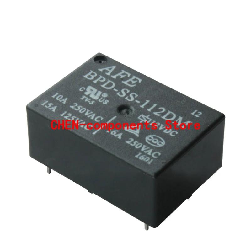 2PCS/10PCS NEW AFE Relay BPD-SS-112DM BPD-SS-124DM 12VDC 24VDC BPD Power Relay High Sensitivity One Group Normally Open