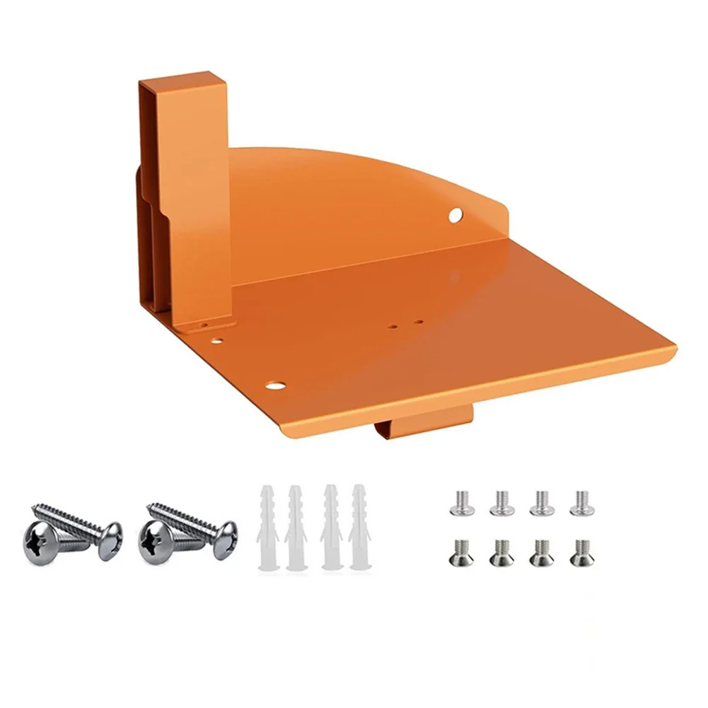 

As Shown Wall Mount Adjustable Chainsaw Holder Wall Mount Smooth Edges Weatherproof Bracket Indoor Outdoor Use