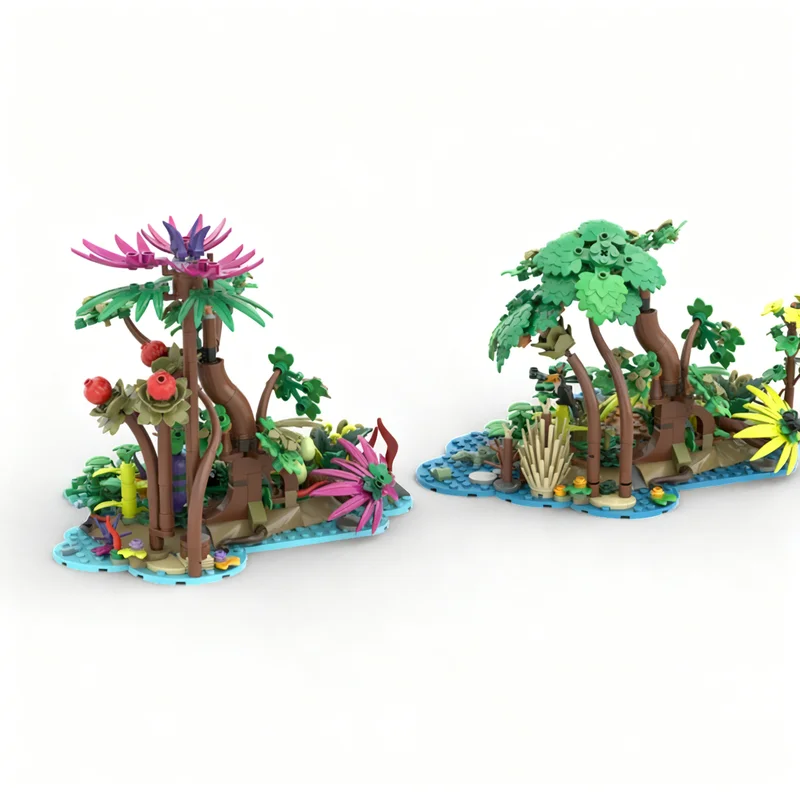 850pcs MOC Jungle Island Amazo - đánh giá và giá Kids Toys Amazon