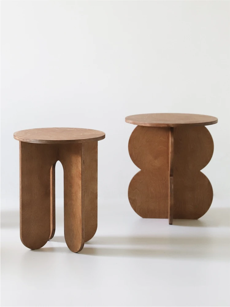 [OB] لوحة المحيط موجة مخصصة جولة عدد قليل من الجانب الصغير المنزلية عدد قليل من أريكة غرفة المعيشة الجانبية عدد قليل من طاولات القهوة الخشبية الصلبة العتيقة