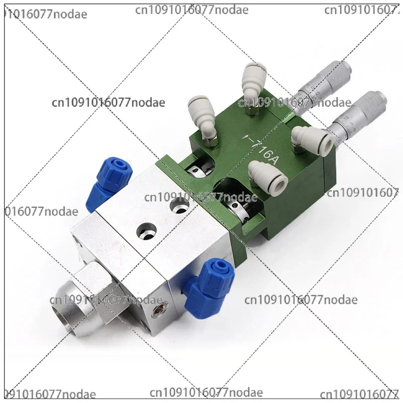 Dual-acting Thimble Dual-liquid Dispensing Valve MY716a , Ab Two-component Mixing Valve, with Micrometer Fine-tuning