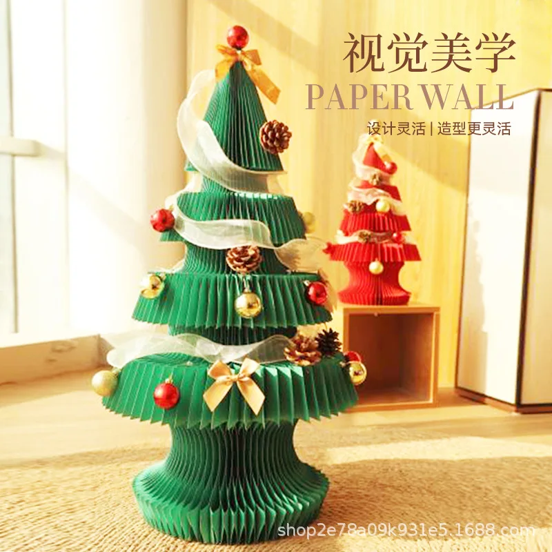 

Обои-перегородка, рождественская елка, аксессуары для дома, новогоднее украшение, креативный рабочий стол, гостиная, напольное украшение, окно p