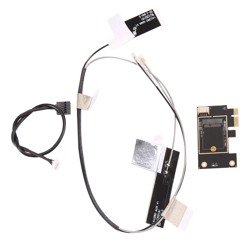Adaptador Wifi AB20-M.2 M2 NGFF Key a E a Pci Express PCI-E 1X NGFF compatible con tarjeta de red inalámbrica 2230 para AX200 9260AC 8265AC