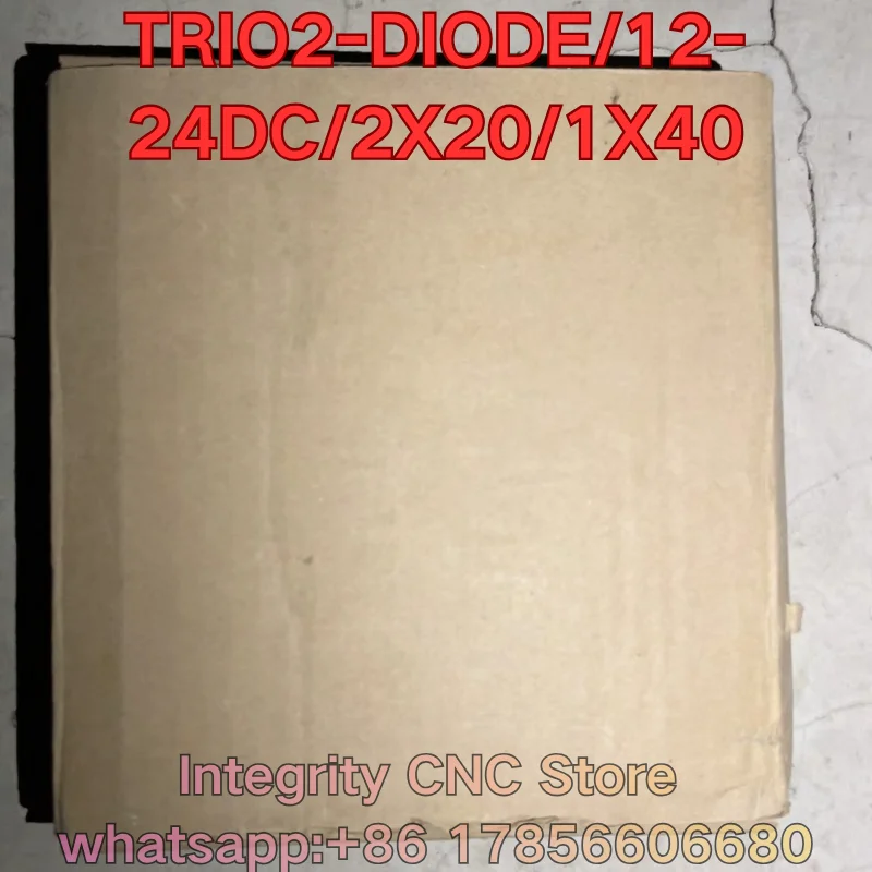New TRIO2-DIODE/12-24DC/2X20/1X40 2907379 PLC module Latest quotation in October 2026