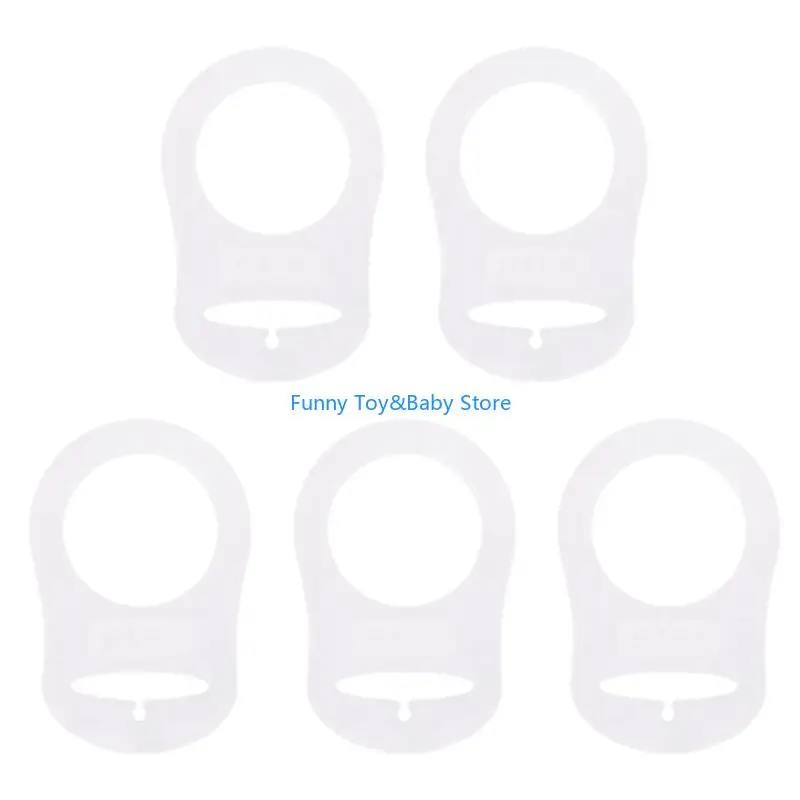 5 шт./компл. держатель для соски-пустышки, зажим для адаптера, кольцевая кнопка, адаптер для соски C90B