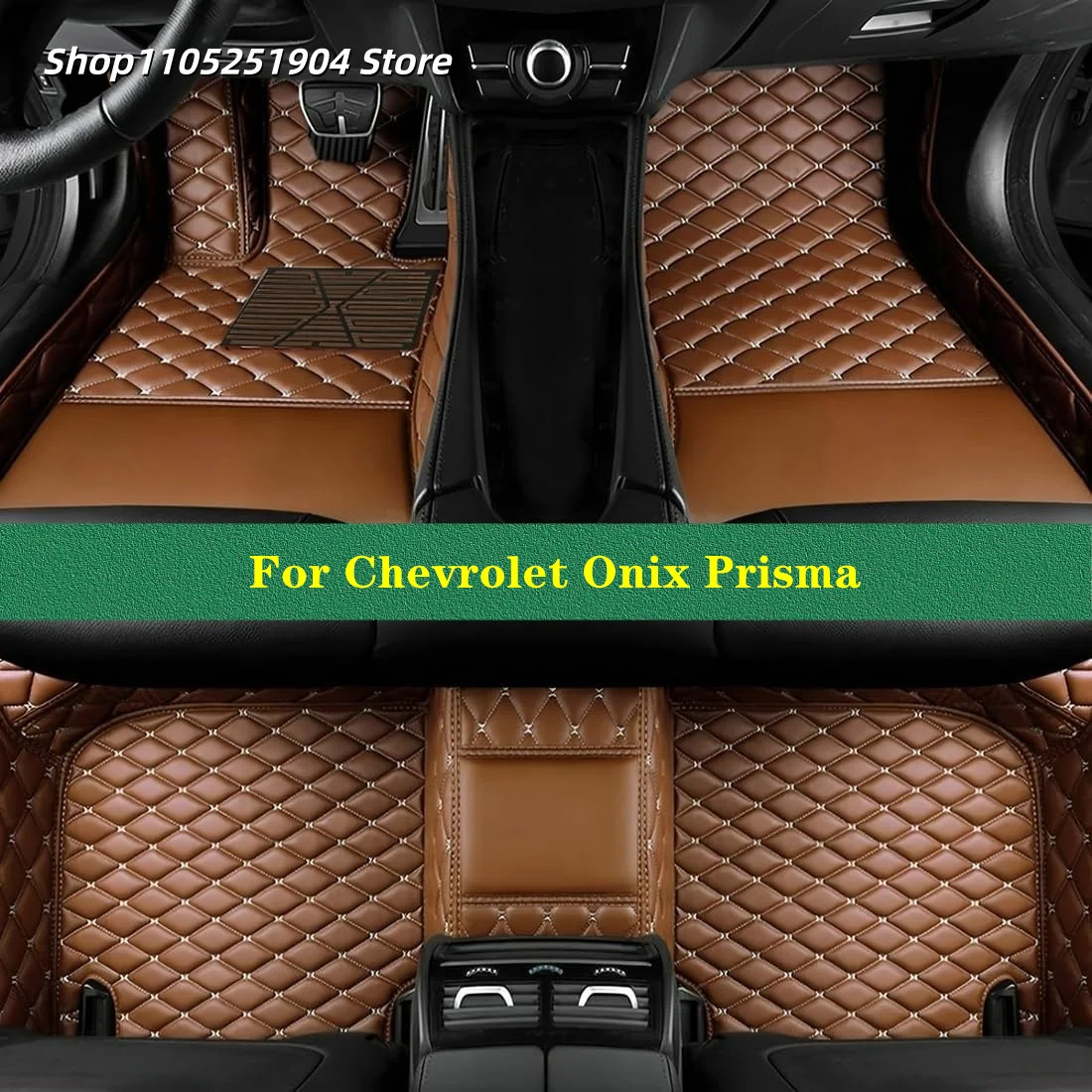 

Auto Carpets Car Floor Mats For Chevrolet Onix Prisma 2016 2017 2018 2019 2020 2021 2022 2023Car Mat Interior Accessories