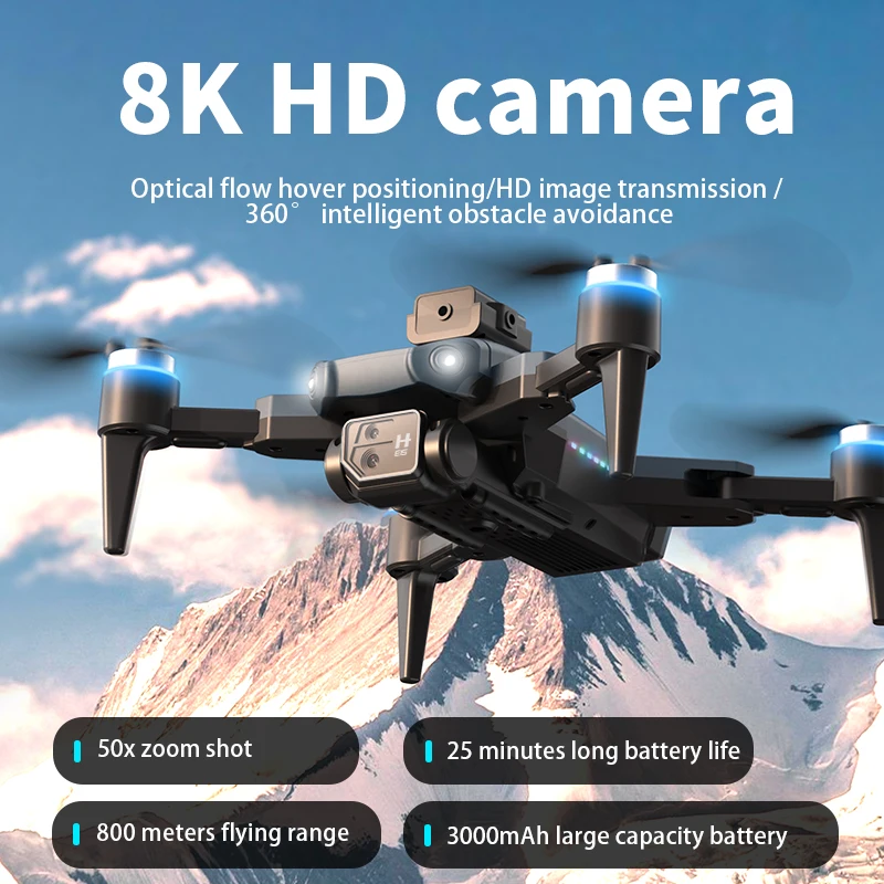 Xiaomi MIJIA P18 MAX Drone 8K 5G GPS Professional HD Aerial Photography Dual-Camera Optical Obstacle Avoidance Quadcopter 10000M