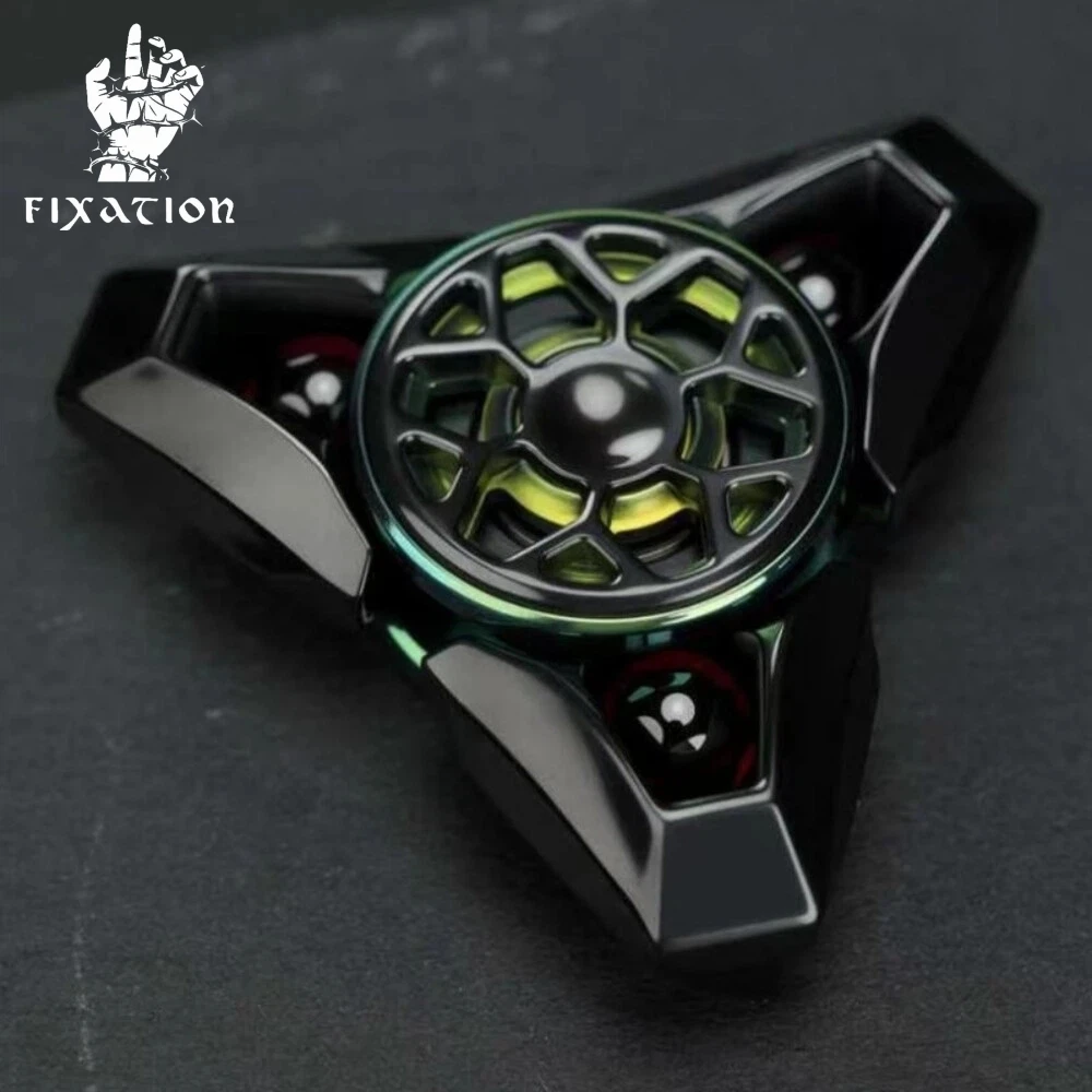 Fixation EDC Havoc. Fidget Spinner Fidget Toys For Adults Office Desk Accessories Stress Relief Toy Three-Bladed Fidget Spinner