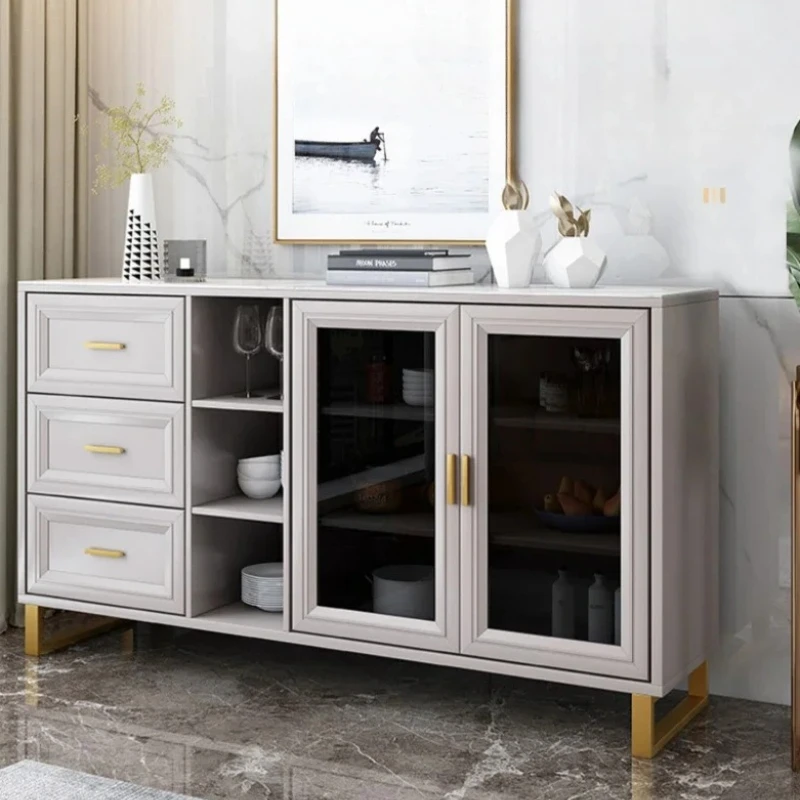 Manmade Board Cabinets Drinks Living Room Organizer Storage Cabinets Drawer Sideboard Szafki Do Salonu Home Furniture Furniture