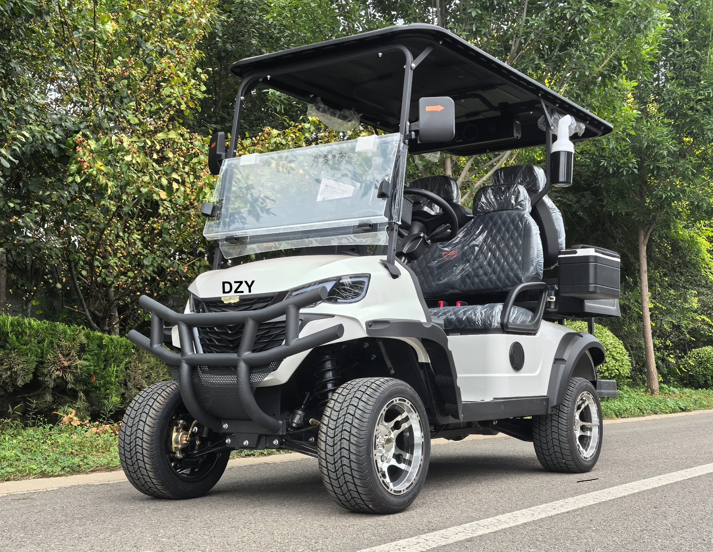 شهادة CE لوحة طاقة شمسية للسيارة رخيصة 7kw سيارة جديدة 72 فولت عربات التي تجرها الدواب الكهربائية بطارية ليثيوم عربة جولف لوحة طاقة شمسية توليد الطاقة