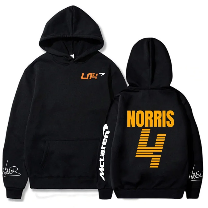 2024 Hoodie men's new autumn vintage street ins fashion brand large size personality letter print plus fleece hoodie