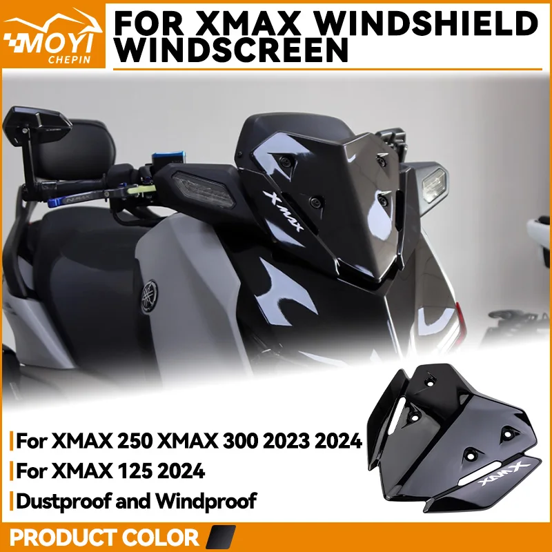 

Windshield Windscreen For Yamaha XMAX 300 250 2023 2024 xmax 125 2024 Viser Visor XMAX300 XMAX250 Xmax125 Motorcycle Accessories