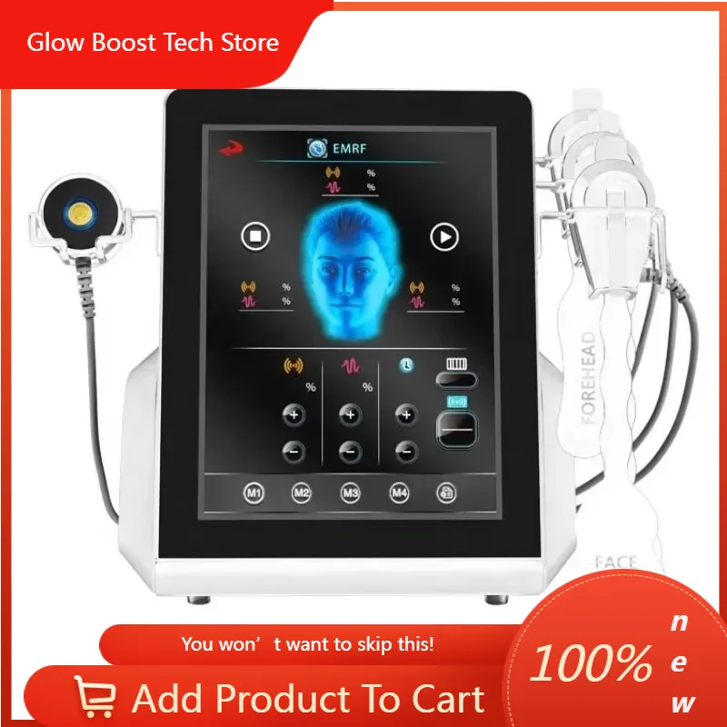 

GBPeface EMRF Facial Lifting Wrinkles Remover Firming Skin Tightening No Needle Treatment Muscle Toning Machine