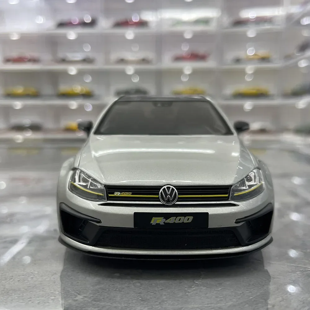 Material 1:18 Scale FOR Volkswagen Golf 7th Generation A7 R400 Simulation Resin Static Model Fans Collection Home Decoration