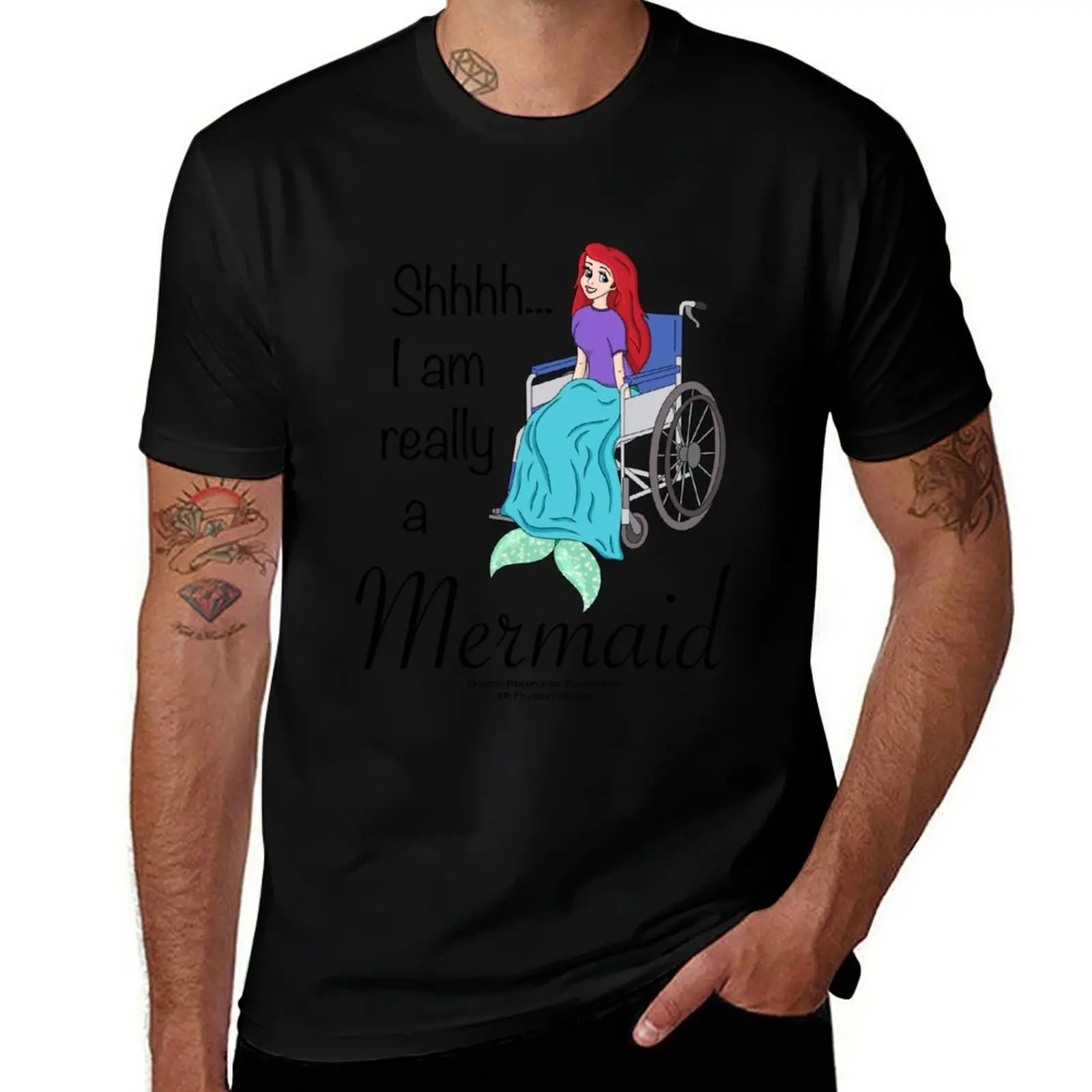 

“I Am Really A Mermaid” 1 T-Shirt man tshirt funny t shirts dark humor man t shirt summer T-shirt