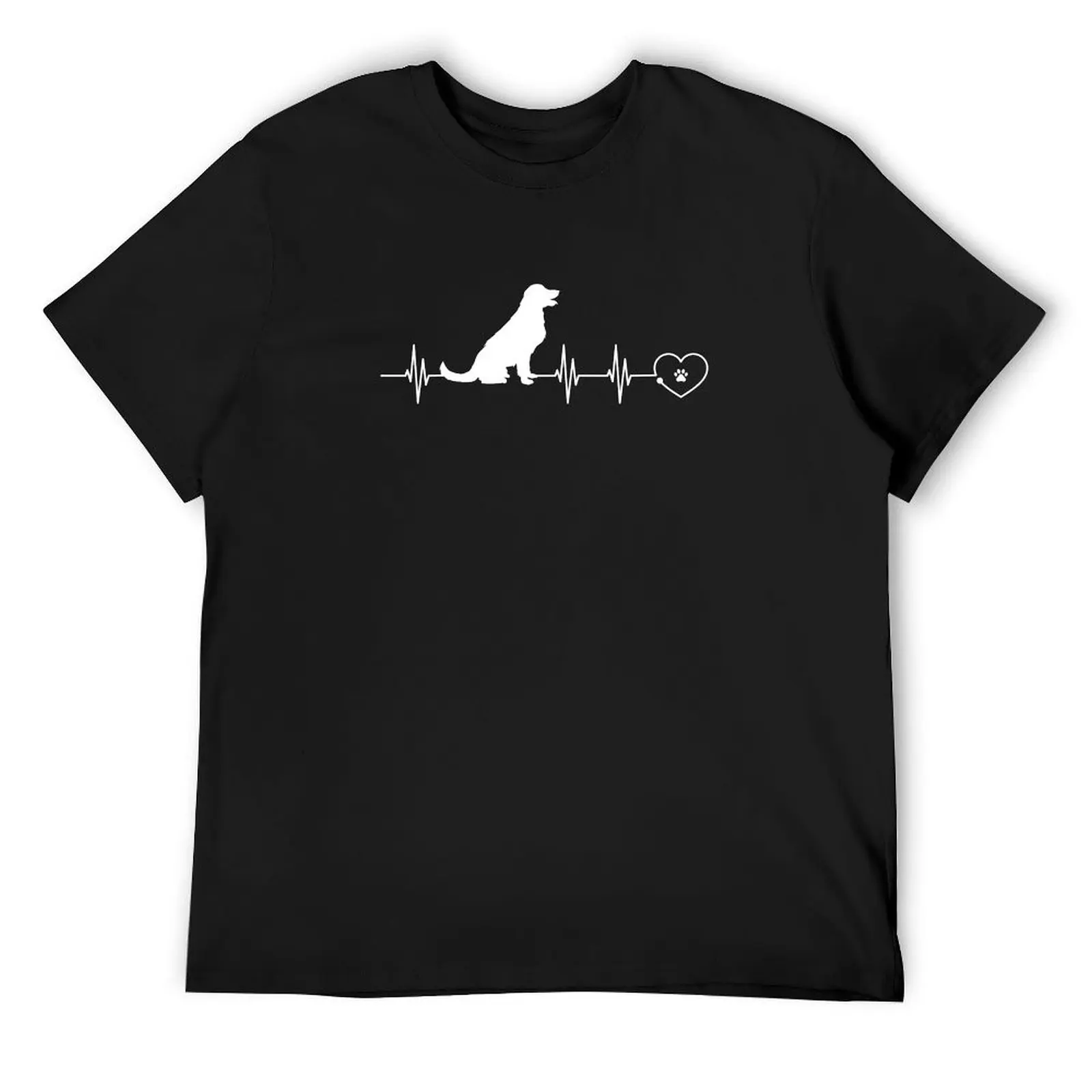 Golden Retriever Heartbeat T-Shirt sublime for a boy heavyweights oversizeds t shirt for men