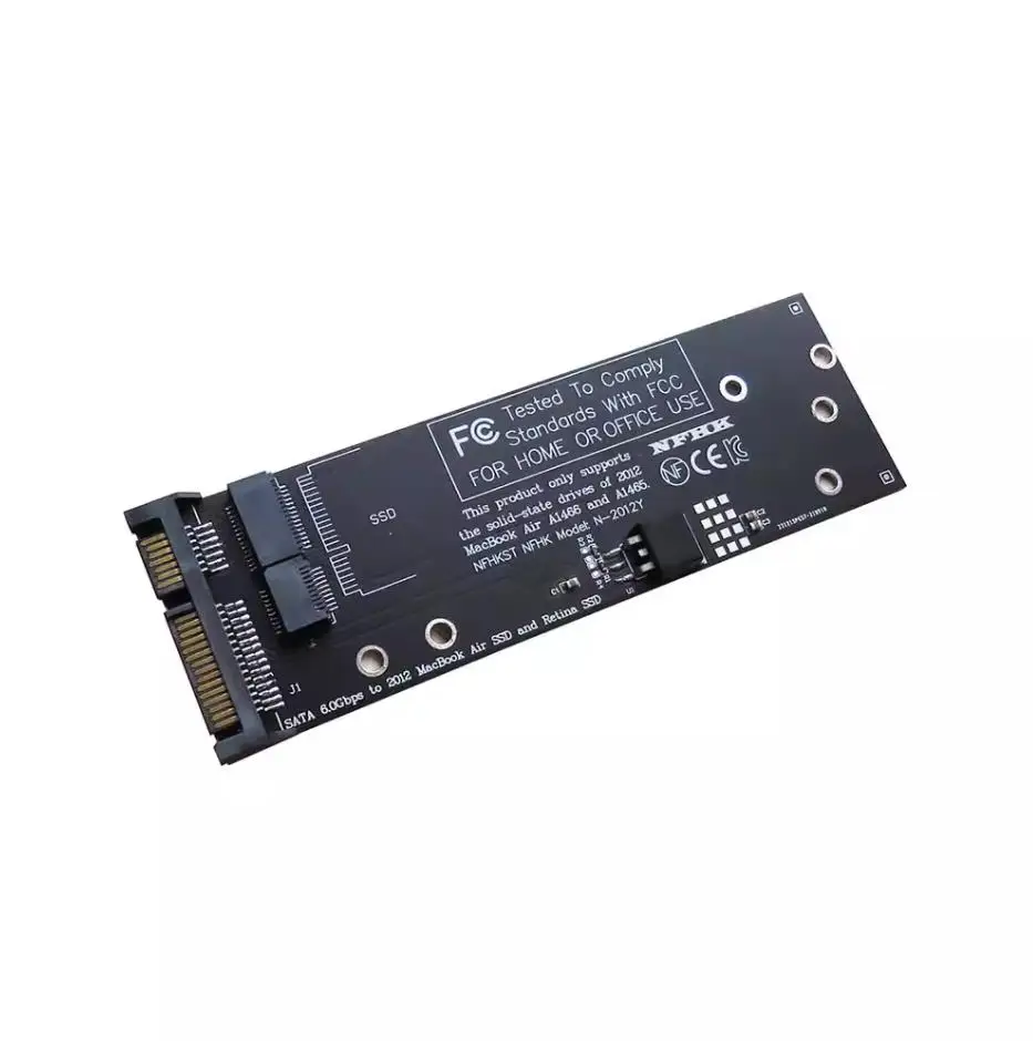 2012 collegare per SSD Riser carD adapter A1425 A1398 MC975 MC976 MD212 MD213 ME662 ME664 ME665 A1465 A1466 MD223 MD224 MD231 MD