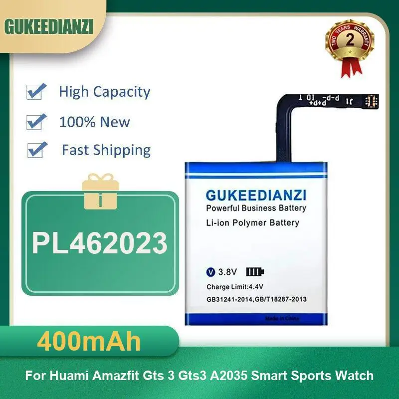 Battery For Huami AmazFit Gts 3 Gts3 A2035 Smart Sports Watch Bip A1608/S/S Lite/1S