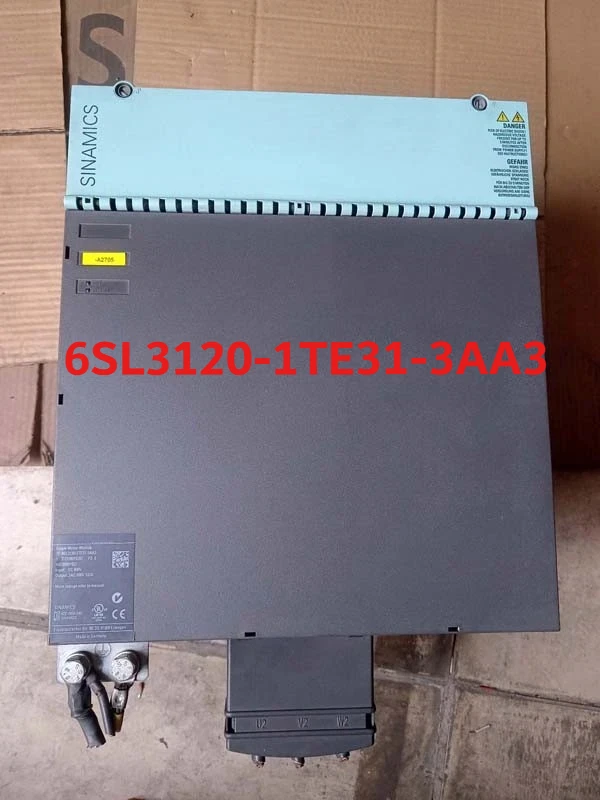 

Используется для одномоторного модуля Siemens 6SL3120-1TE31-3AA3 SINAMICS S120