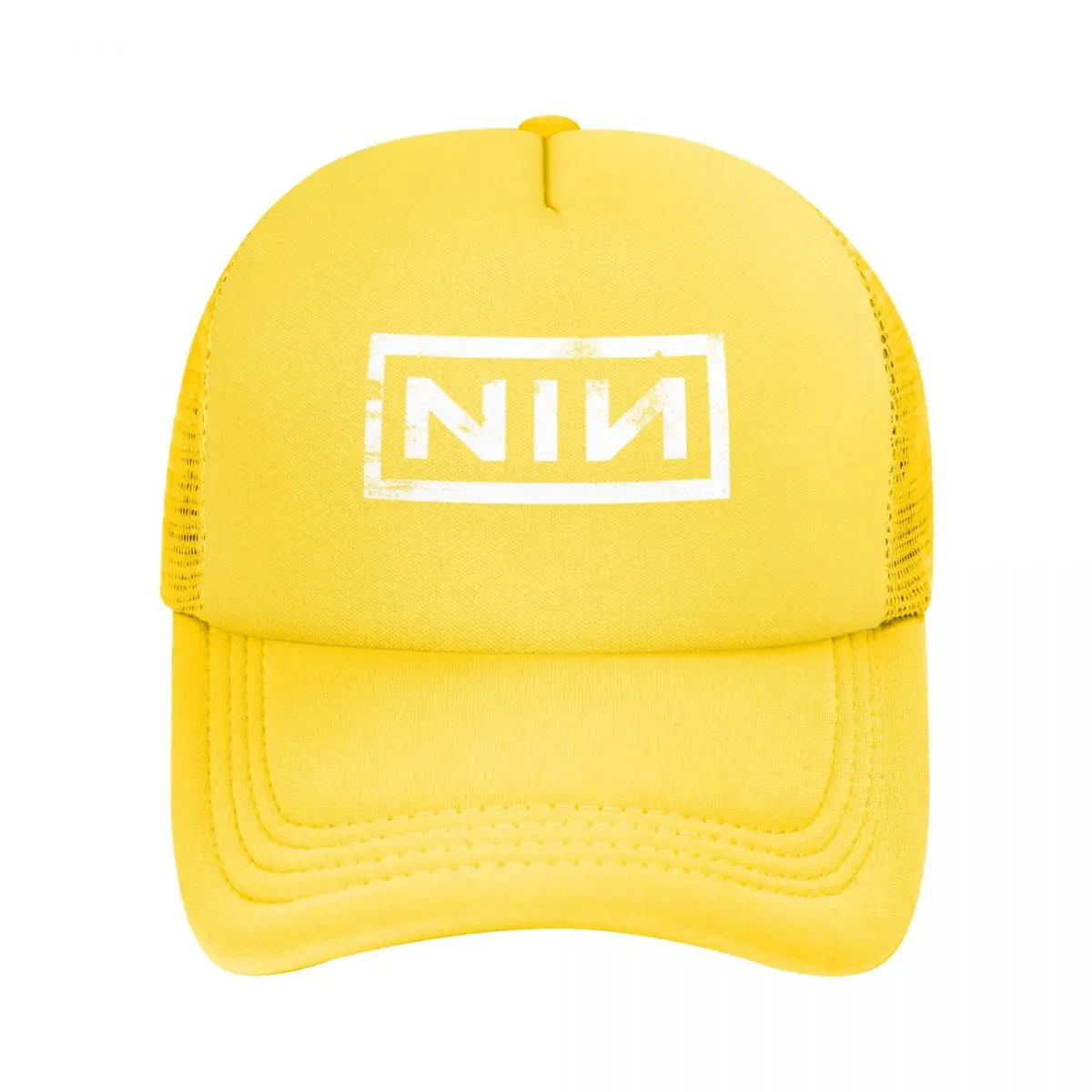 NIN Music Band Mesh Baseball Caps Adult Fashion Sun Cap Nine Inch