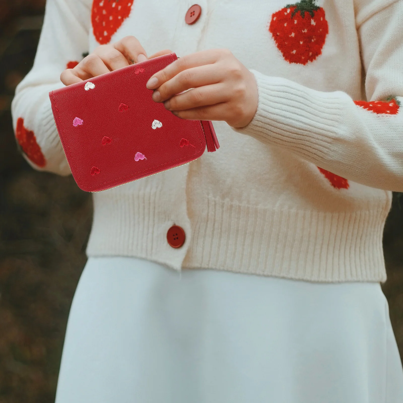 

1 Piece Women Wallet PU Multi Pocket Card Holder Organizer Compact Travel Purse for Girls Gift Cards Wallet