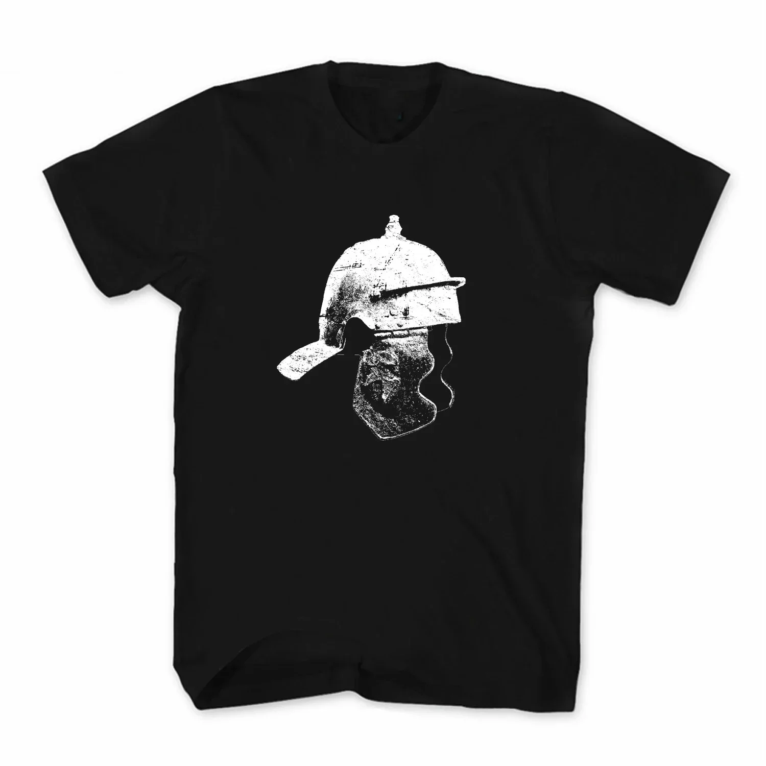 

Vintage Roman Empire Legionnaire Helmet T-Shirt 100% Cotton O-Neck Summer Short Sleeve Casual Mens T-shirt Size S-3XL