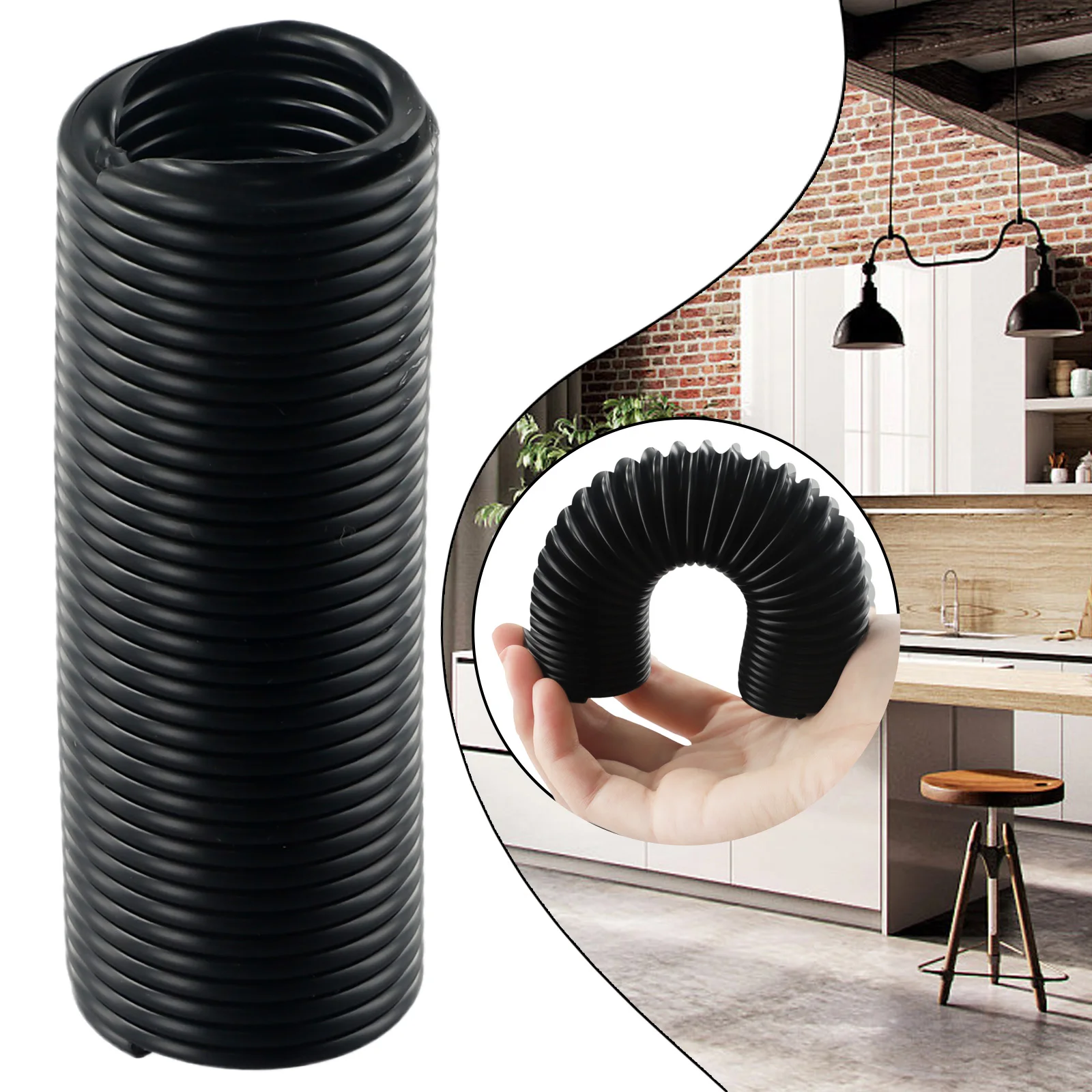 Vacuum Cleaner Hose Home Indoor 1 Pcs ABS+PP Black Lower Duct Hose For Vax Blade CLSV-B4KS Tool Tube Pipe  Vacuum